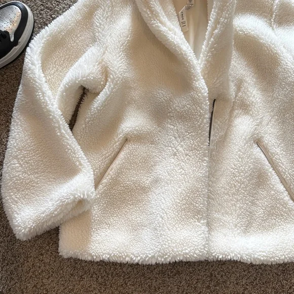 Alo Fleece Jacket Coat M - Picture 2 of 5